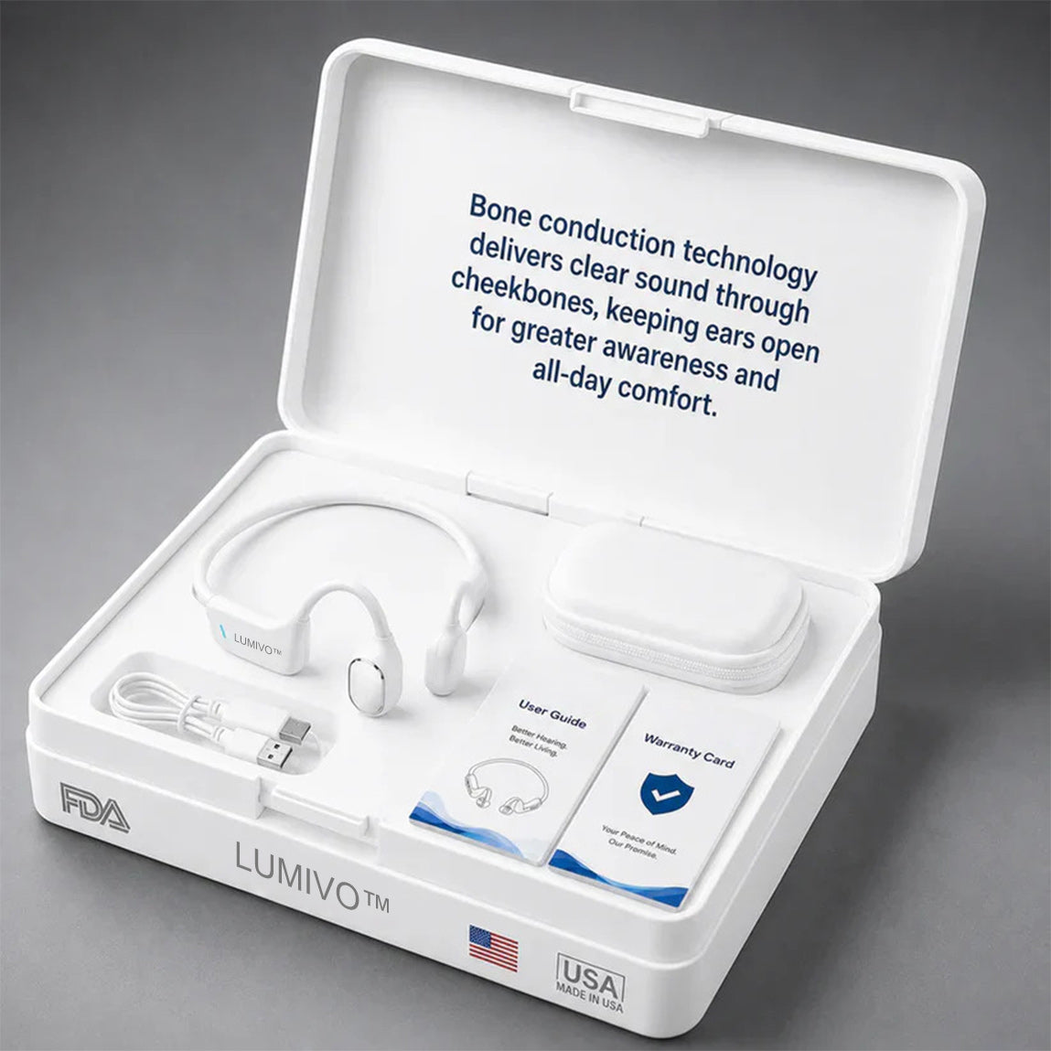 🌎Ends Today: 70% OFF!⏰👂Revitalize your ears again💖 💥 LIMITED TIME OFFER!🔥Bone Conduction Smart Hearing Aid Bluetooth Earphones