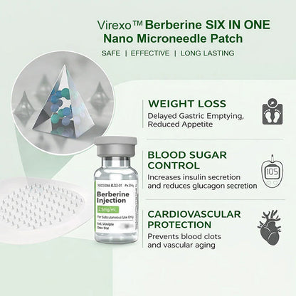 New 2026 Upgrade:  Virexo™ 𝑩𝒆𝒓𝑏𝘦𝘳𝑖𝗇𝒆 𝟔-𝗶𝙣-𝟏 𝑁𝑎𝑛𝑜 𝘔𝘪𝘤𝘳𝘰𝘯𝘦𝘦𝘥𝘭𝘦 𝖯𝚊𝗍𝖼𝗁 with Science-Backed Formula