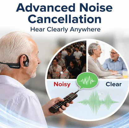 🌎Ends Today: 70% OFF!⏰👂Revitalize your ears again💖 💥 LIMITED TIME OFFER!🔥Bone Conduction Smart Hearing Aid Bluetooth Earphones