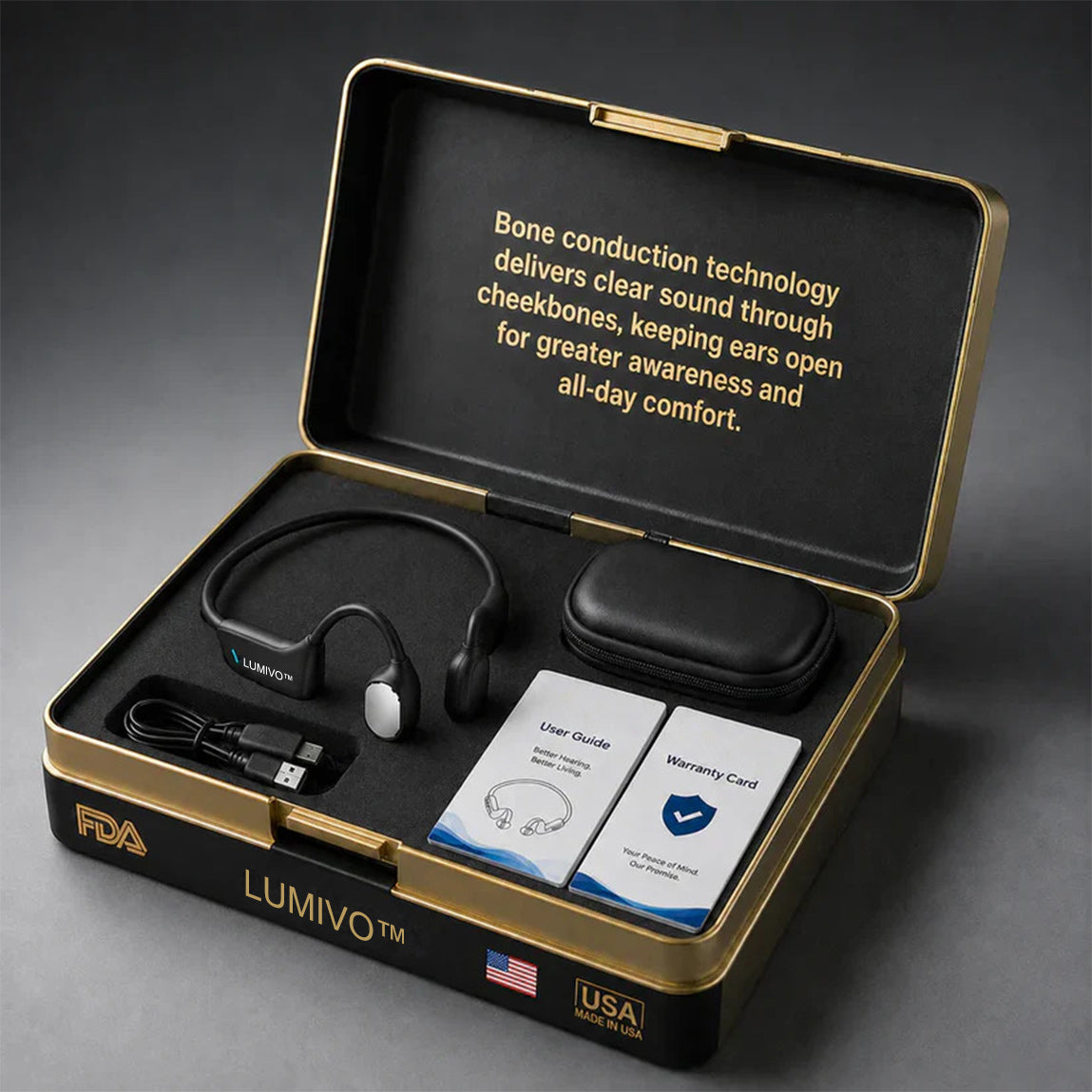 🌎Ends Today: 70% OFF!⏰👂Revitalize your ears again💖 💥 LIMITED TIME OFFER!🔥Bone Conduction Smart Hearing Aid Bluetooth Earphones