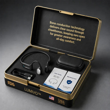 🌎Ends Today: 70% OFF!⏰👂Revitalize your ears again💖 💥 LIMITED TIME OFFER!🔥Bone Conduction Smart Hearing Aid Bluetooth Earphones
