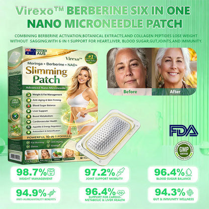 New 2026 Upgrade:  Virexo™ 𝑩𝒆𝒓𝑏𝘦𝘳𝑖𝗇𝒆 𝟔-𝗶𝙣-𝟏 𝑁𝑎𝑛𝑜 𝘔𝘪𝘤𝘳𝘰𝘯𝘦𝘦𝘥𝘭𝘦 𝖯𝚊𝗍𝖼𝗁 with Science-Backed Formula