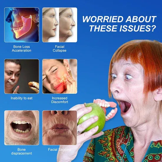 🌎Ends Today: 70% OFF! ⏰LUMIVO™ Medical Full Denture with Strong Suctiond🦷Obtain American Dental Association (ADA) Certification